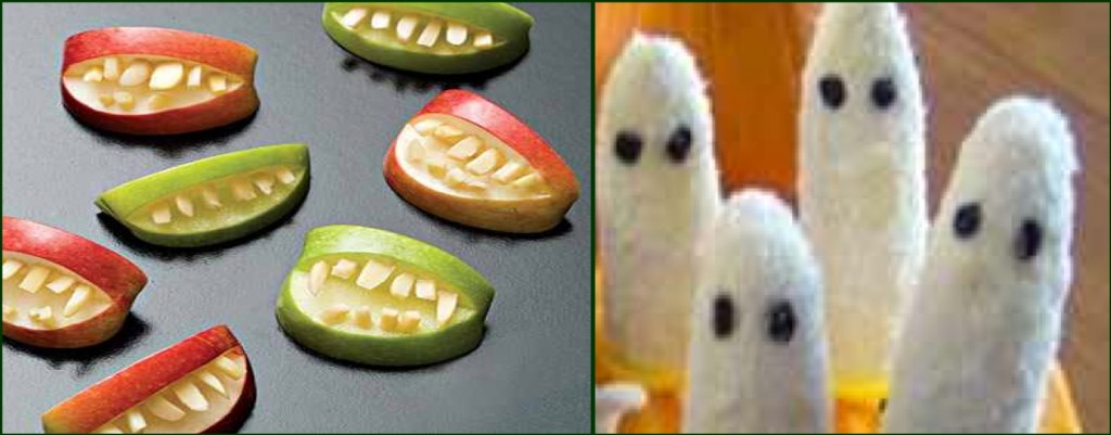 Apple Bites & Banana Ghosts