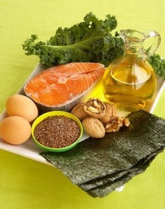 A healthy balance of Omega 3 and Omega 6 fatty acids