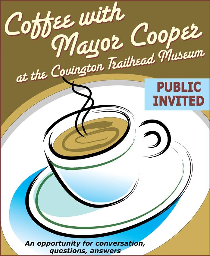 Coffee with Mayor Cooper Octomber 30, 2013