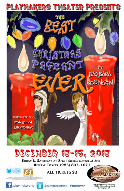 Playmakers Presents "The Best Christmas Pageant Ever" 