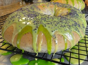 Suzie Banck will serve samples of her delicious king cakes at the Saturday Farmers Market