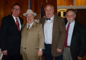 Left to Right --Mayor Mike Cooper, Commissioner Mike Strain, Edward Deano, Esq., Judge Peter Garcia