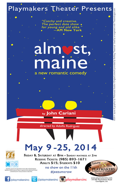 Almost, Maine Playmakers Theater May 2014