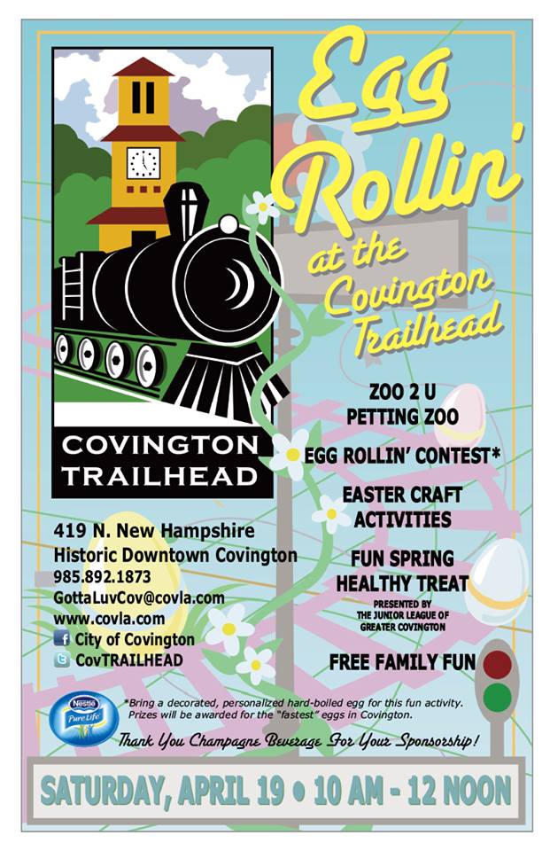 Egg Rollin' at the Covington Trailhead 4-19-14