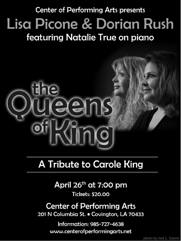 Queens of King: A Tribute to Carole King" at Center of Performing Arts COPA