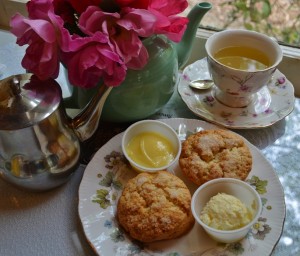 Tea and Scones at The English Tea Room