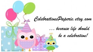 Celebration Paperie etsy