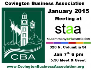 January 2015 CBA Meeting Card