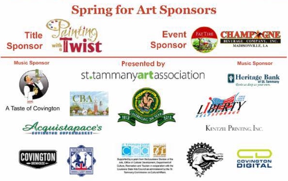 Spring for Art 2015 sponsors