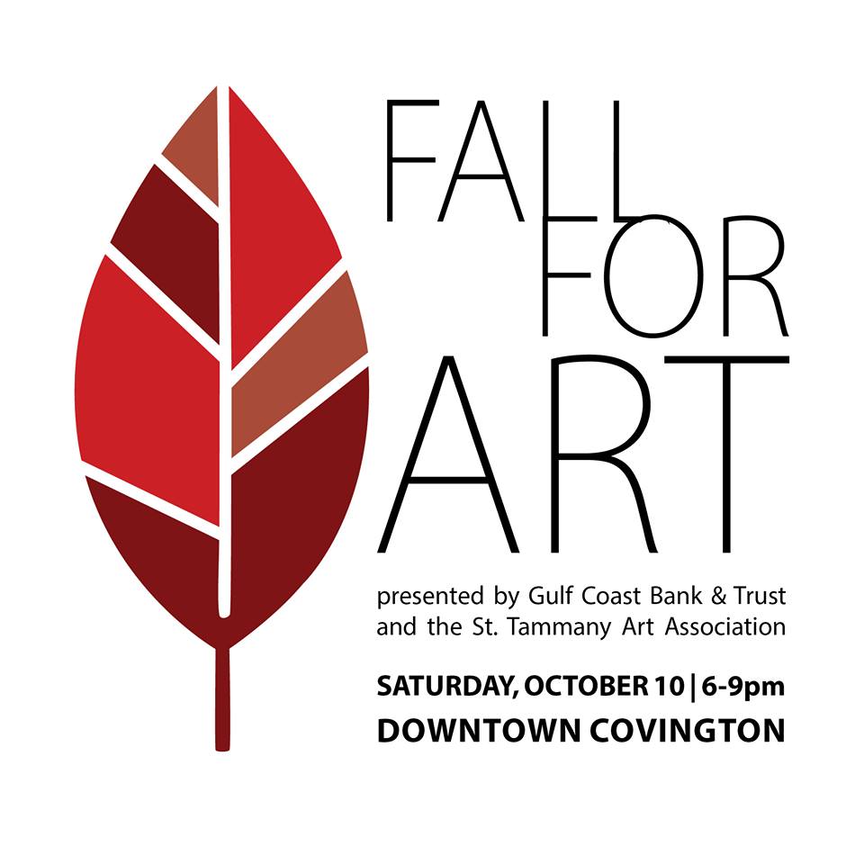 Fall For Art Saturday, October 10, 2015 6 -9 pm