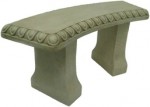 concrete bench