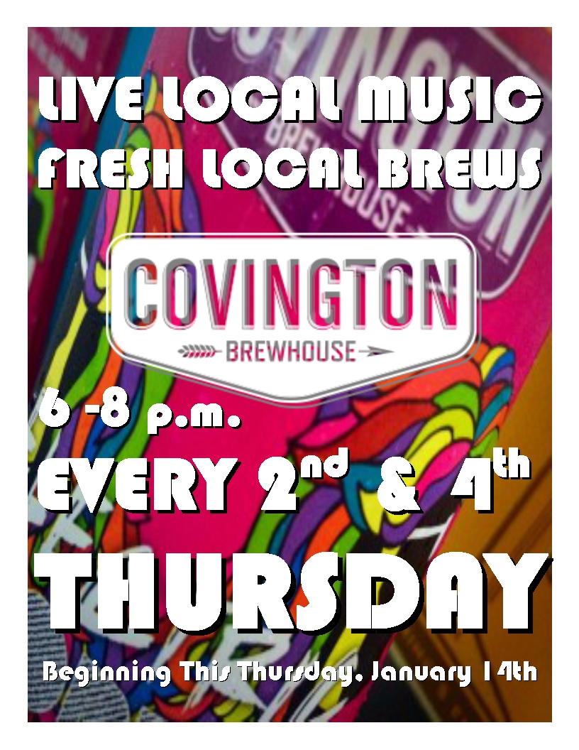 covington brewhouse local music thursdays2