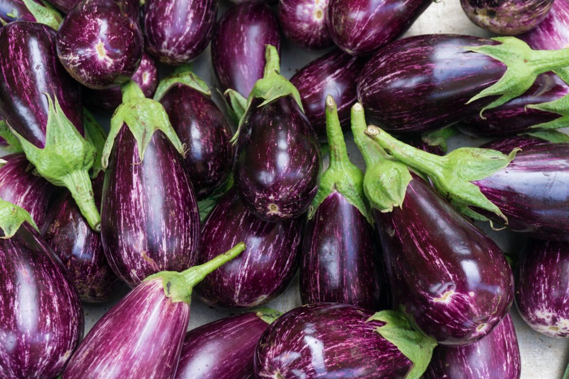 Farmer’s Market Recipe: Eggplant Pesto Bruschetta