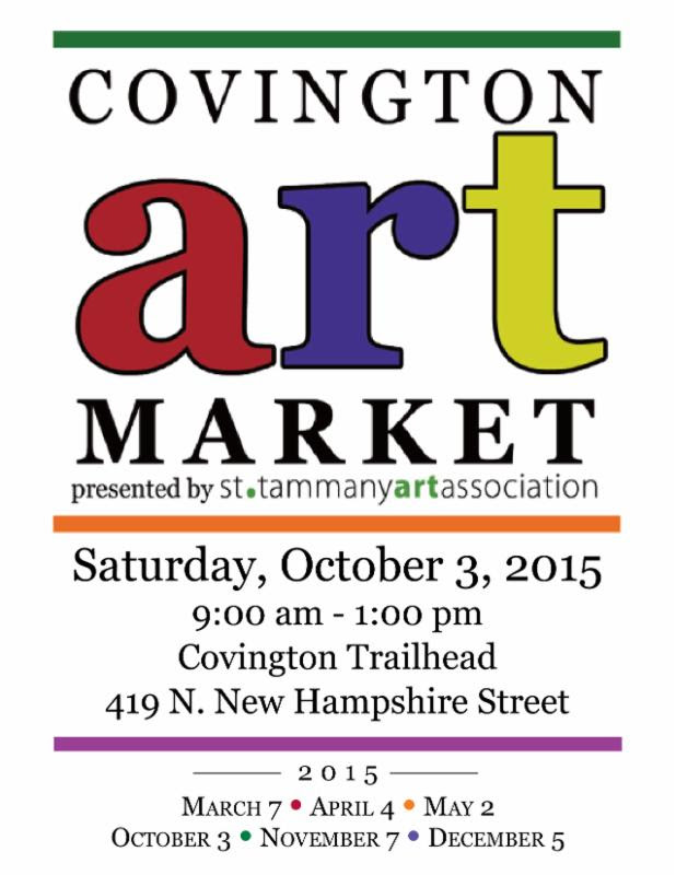 STAA Covington Art Market at the Covington Trailhead This Saturday