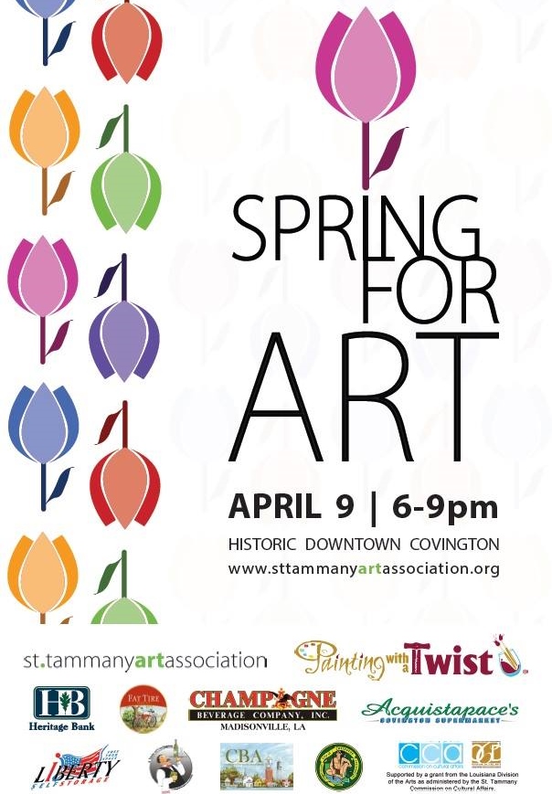 Spring For Art is This Weekend Throughout Historic Downtown Covington