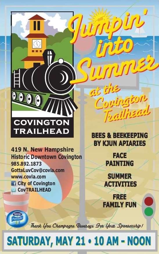 Jumpin’ into Summer Children’s Event This Saturday at Covington Trailhead