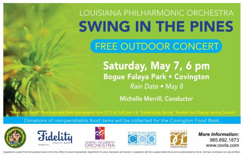 Swing in the Pines Saturday, May 7, 2016