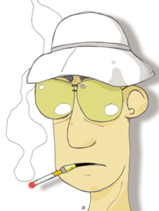 Hunter_S_Thompson_caricatura