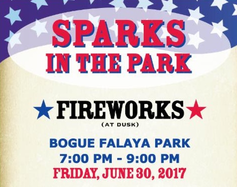 Fourth Annual Sparks in the Park Friday, June 30