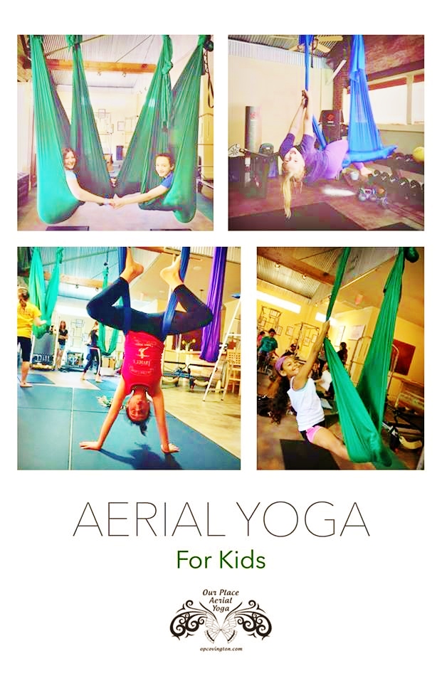 Our Place Studio Offers Aerial Yoga For Kids