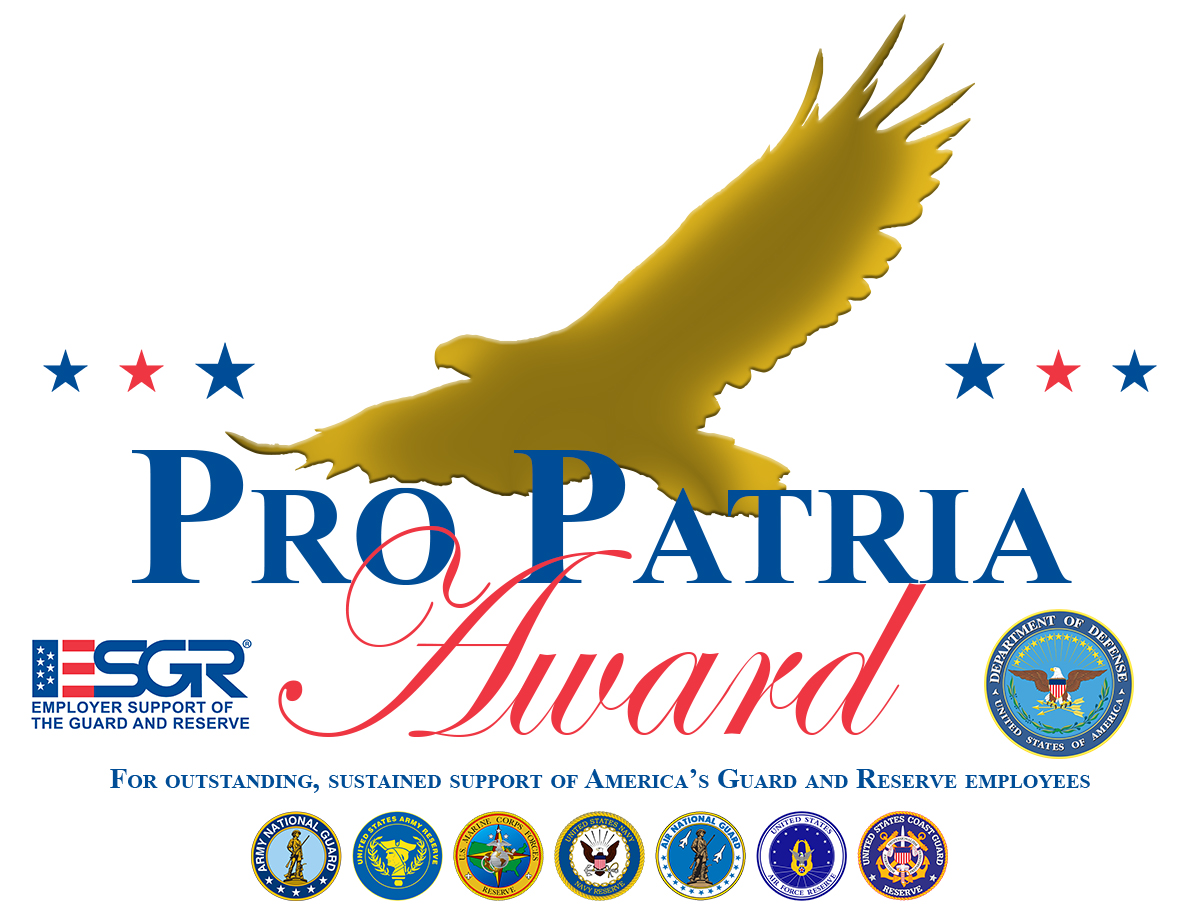 CPD Receives ESGR Pro Patria Award