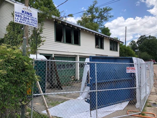 Old Firehouse Renovation Underway