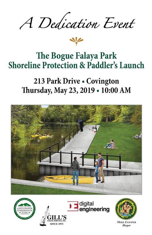 Bogue Falaya Park Dedication Event