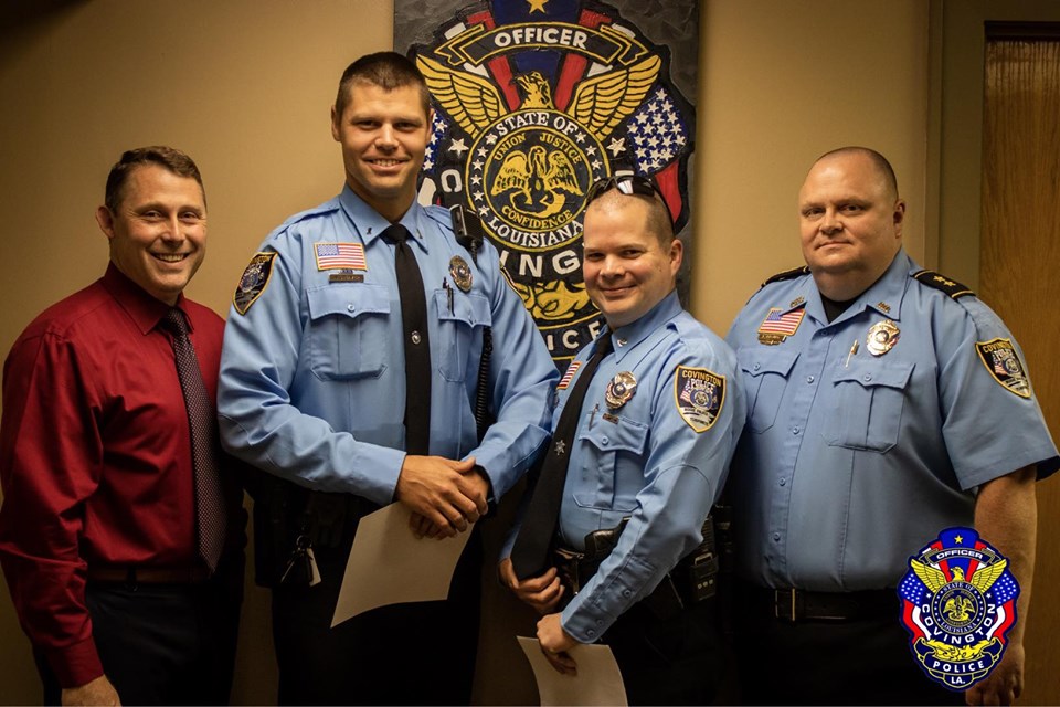 Covington Police Department Promotions