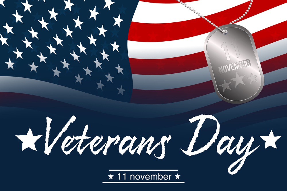 Monday is veterans day