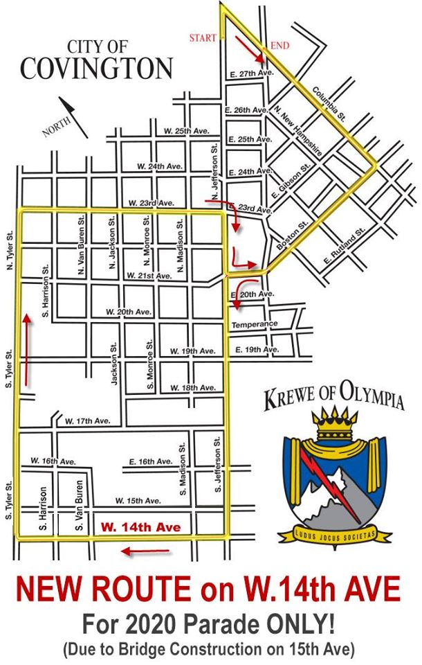 City of Covington Parade Parking