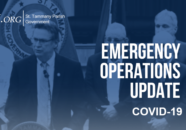 COVID Update – Statement from St. Tammany Parish President Mike Cooper